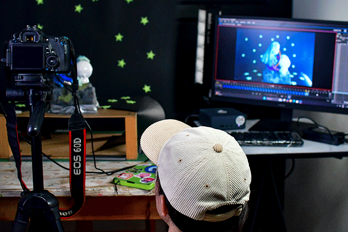 Sesiones con DragonFrame en el Taller de Stop motion de MOMO