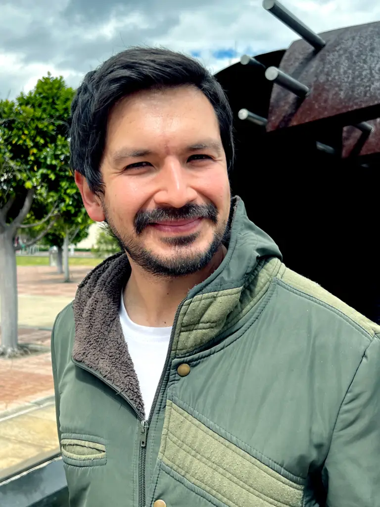 Diego Beltrán. profesor del Taller de Código Creativo