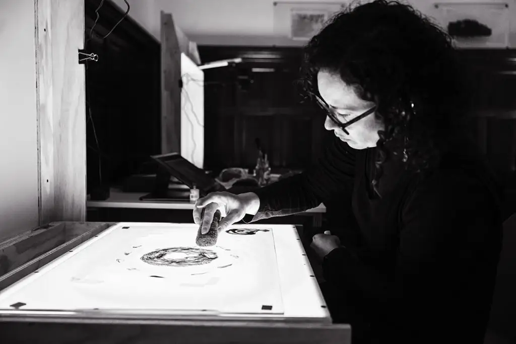 Animación con Pintura sobre Vidrio